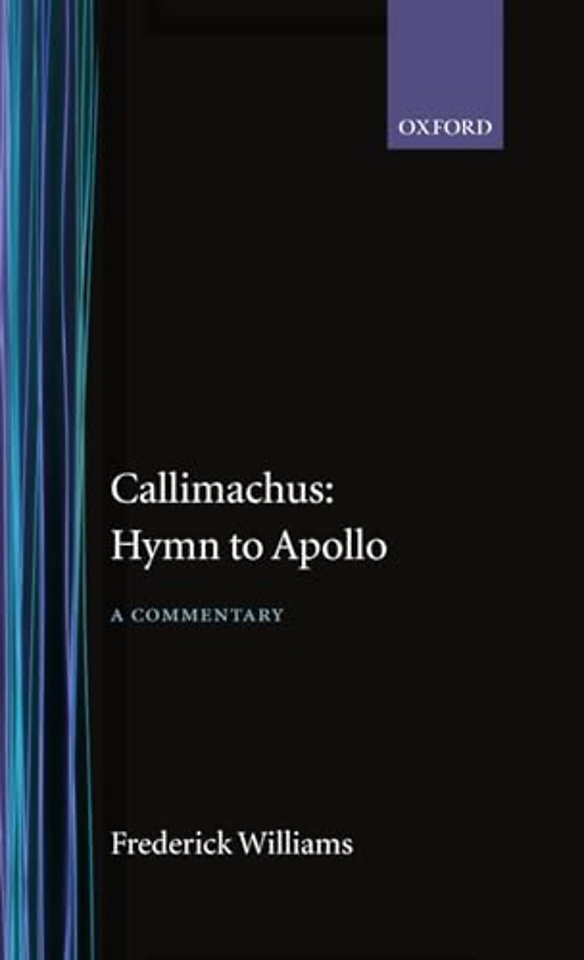 Callimachus: Hymn to Apollo: A Commentary