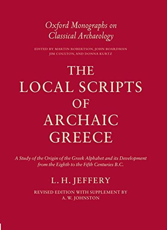 The Local Scripts of Archaic Greece