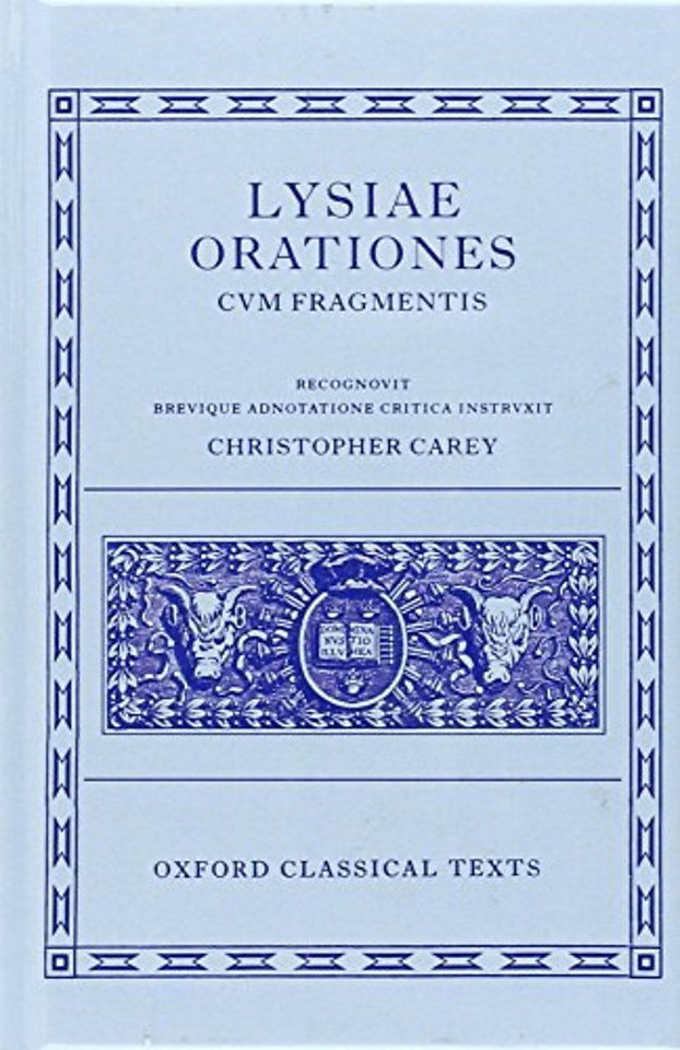 Lysiae Orationes cum Fragmentis