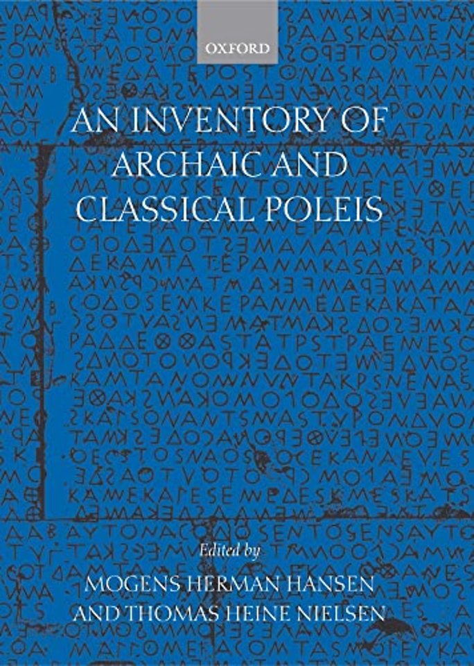 An Inventory of Archaic and Classical Poleis