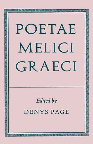 Poetae Melici Graeci