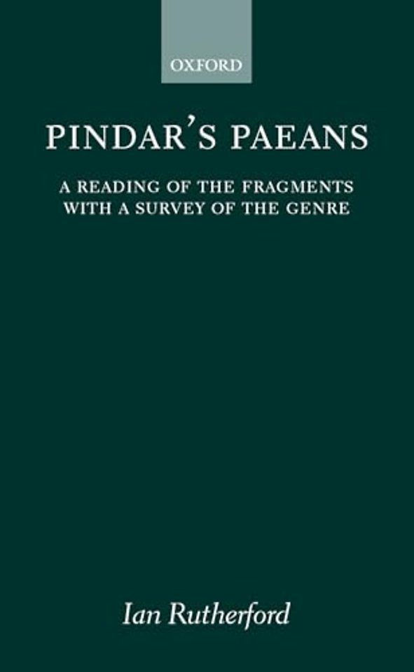 Pindar's Paeans