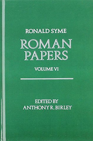 Roman Papers: Volume VI