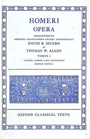 Homer Vol. I. Iliad (Books I-XII)