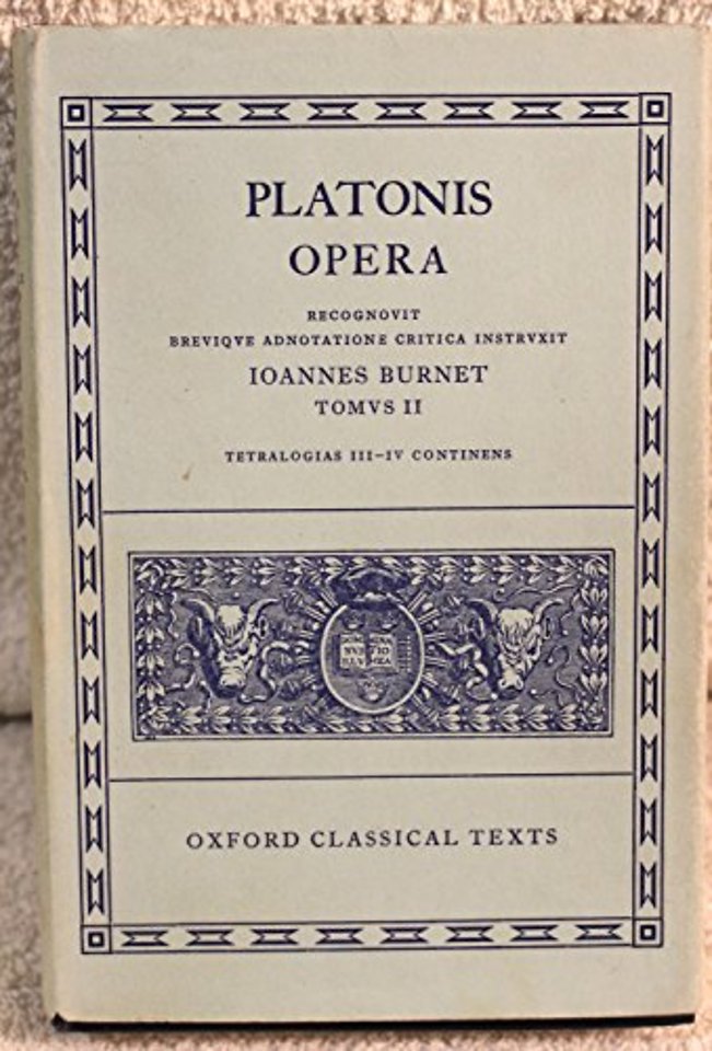Plato Opera Vol. II
