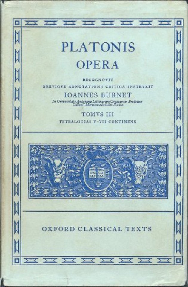 Plato Opera Vol. III