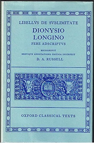 Longinus Libellus de Sublimitate
