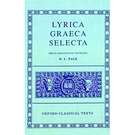 Lyrica Graeca Selecta