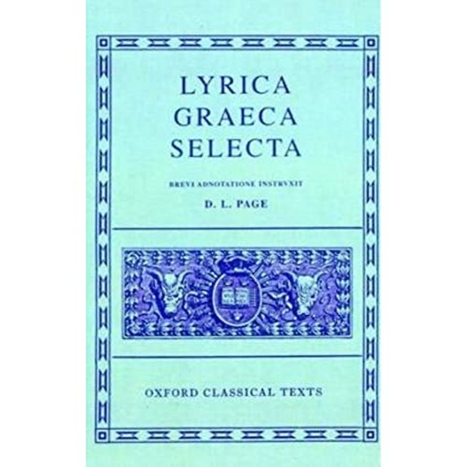 Lyrica Graeca Selecta