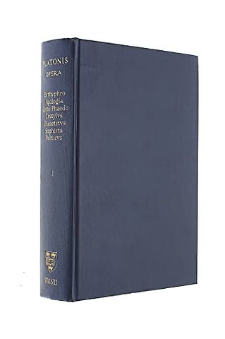 Plato Opera Volume I