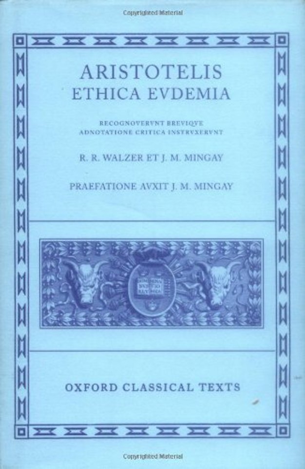 Aristotle Ethica Eudemia
