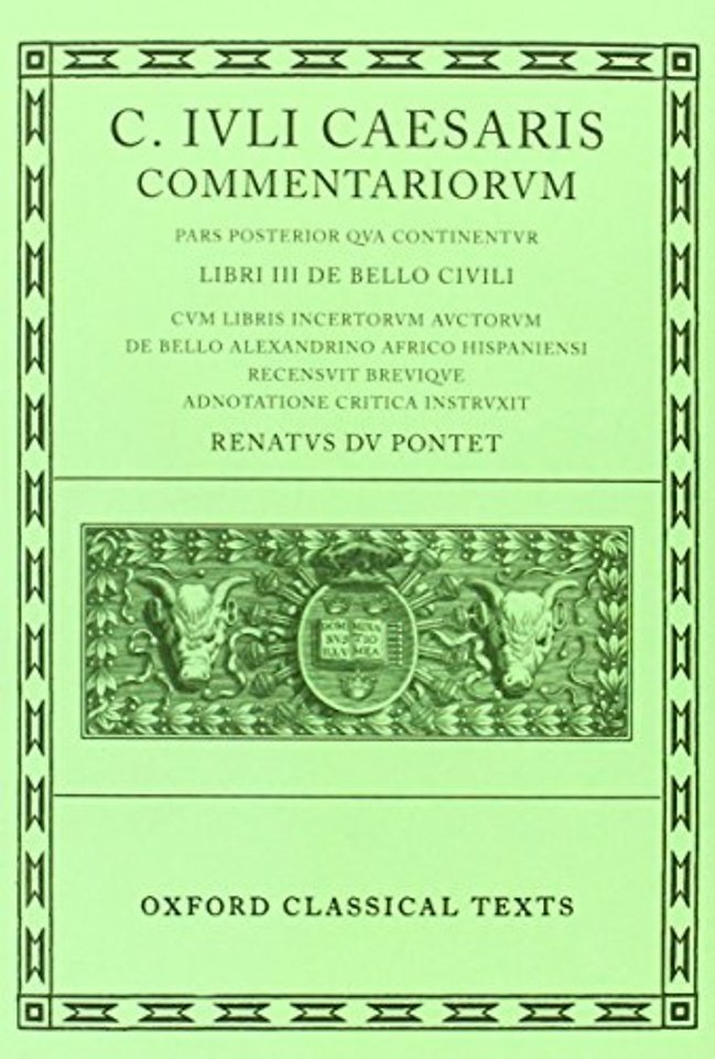 Caesar Commentarii. II. (Civil War)