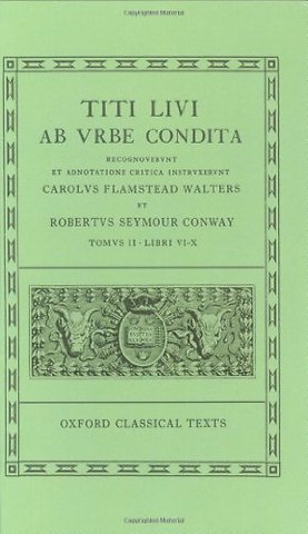 Livy Ab Urbe Condita Books VI-X