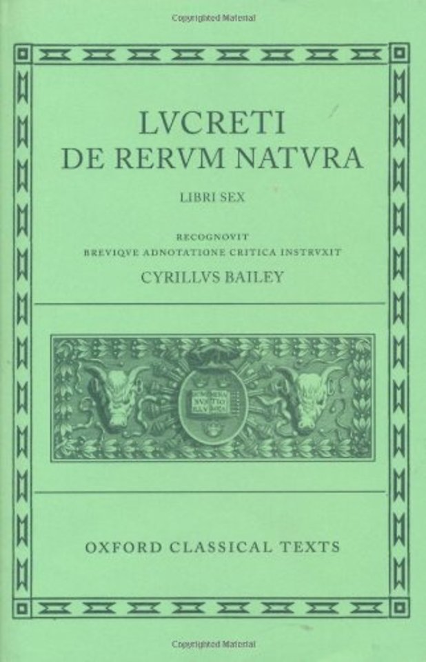 Lucretius De Rerum Natura