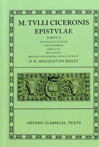 Cicero Epistulae. Vol II. Part ii