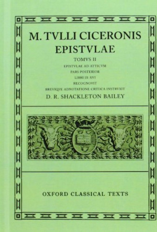 Cicero Epistulae. Vol II. Part ii