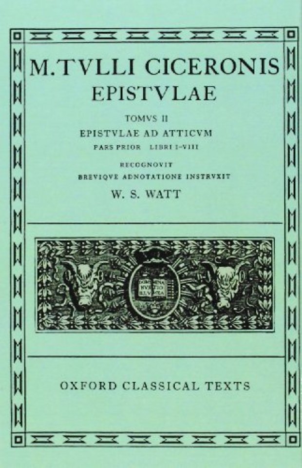 Cicero Epistulae. Vol. II. Part i