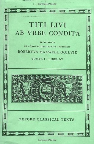 Livy Ab Urbe Condita Books I-V