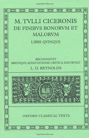 Cicero De Finibus Bonorum et Malorum