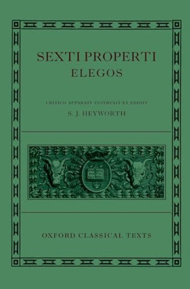 Sexti Properti Elegi