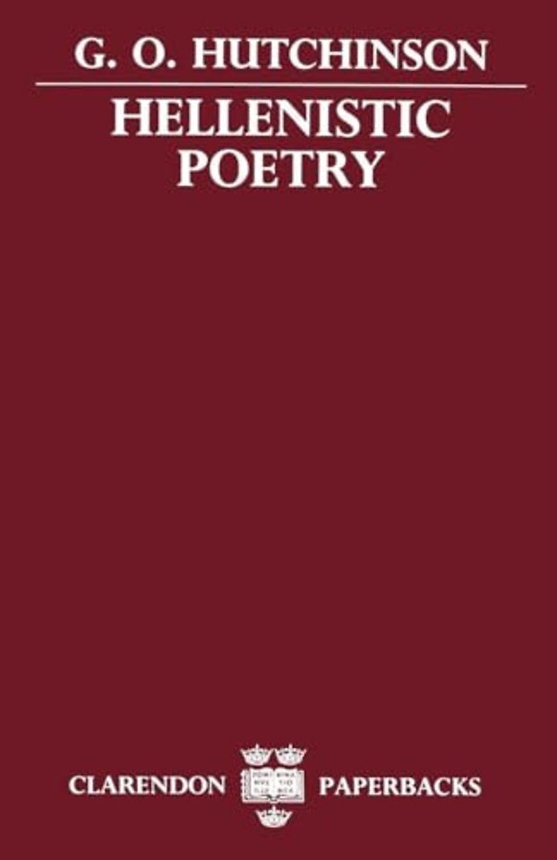 Hellenistic Poetry