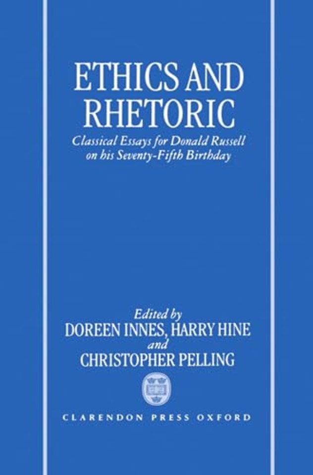 Ethics and Rhetoric