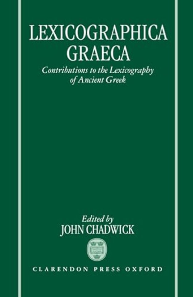 Lexicographica Graeca
