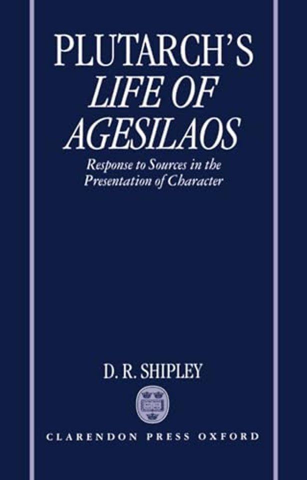 A Commentary on Plutarch's Life of Agesilaos