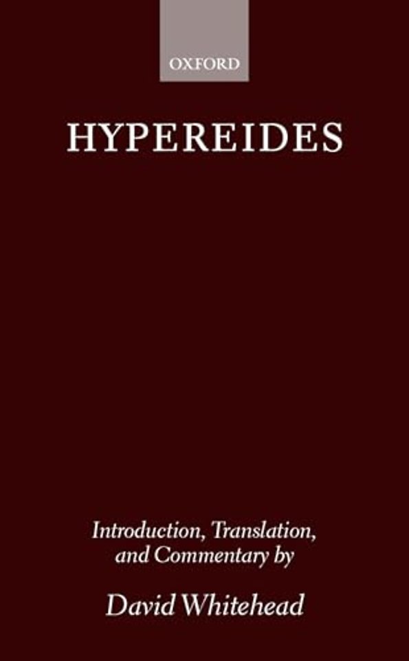 Hypereides: The Forensic Speeches