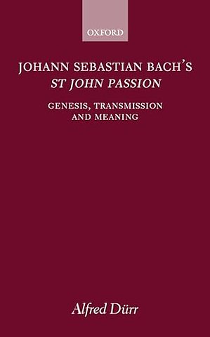 Johann Sebastian Bach's St John Passion