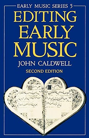 Editing Early Music