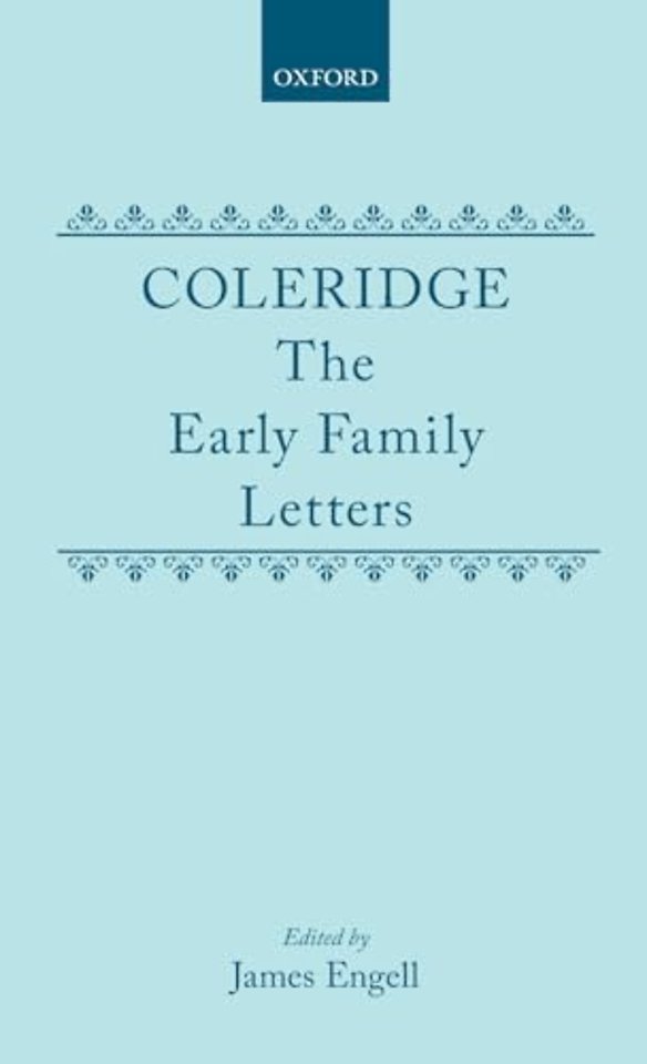 Coleridge: The Early Family Letters