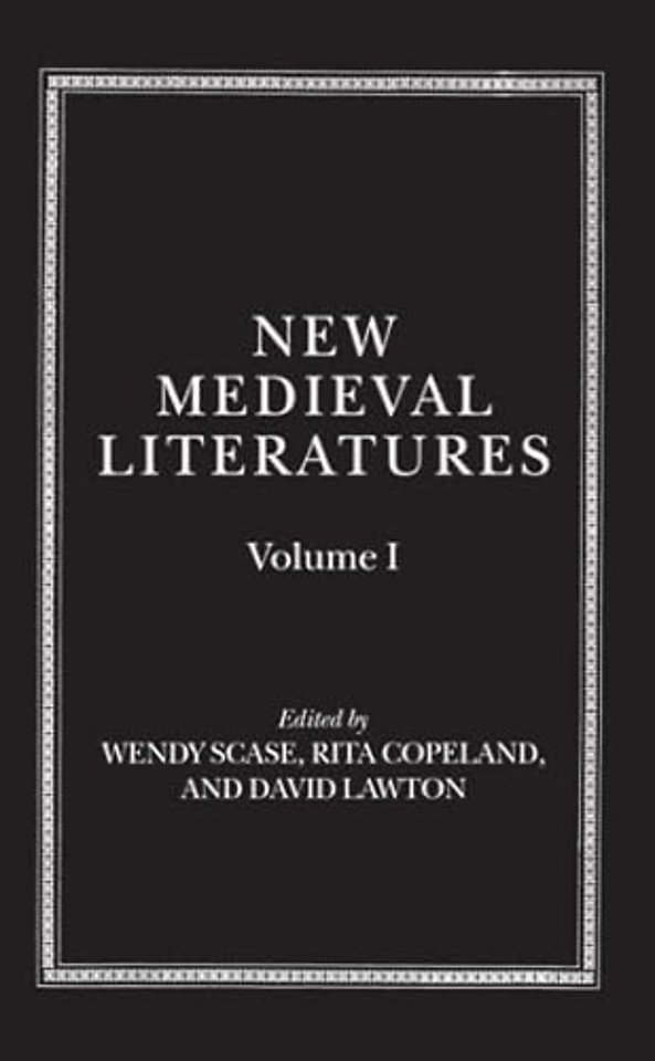 New Medieval Literatures