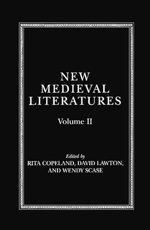 New Medieval Literatures