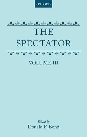The Spectator: Volume Three