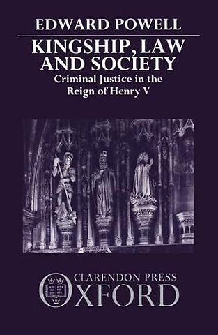 Kingship, Law, and Society
