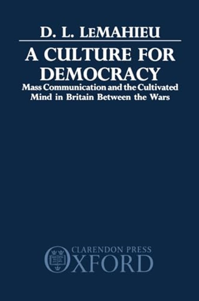 A Culture for Democracy