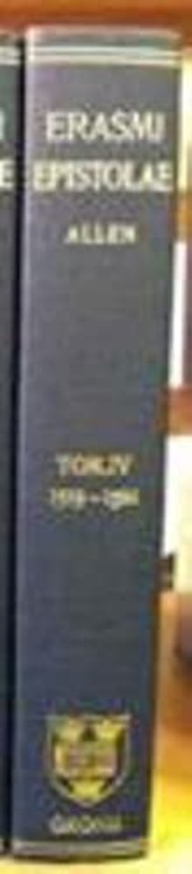 Opus Epistolarum Des. Erasmi Roterodami: Volume IV: 1519-1521