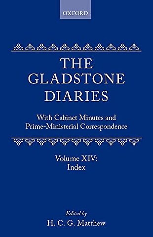 The Gladstone Diaries: Volume 14: Index