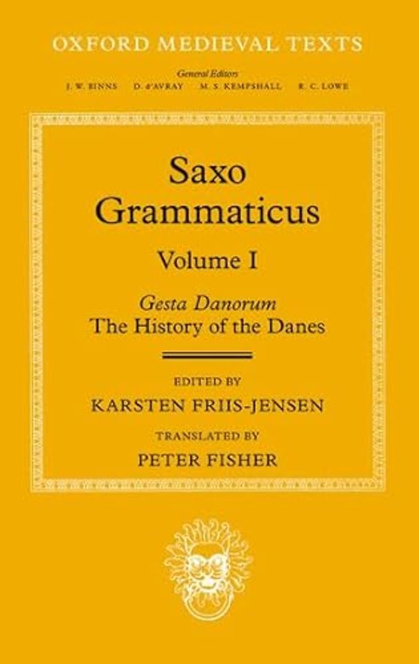 Saxo Grammaticus (Volume I)