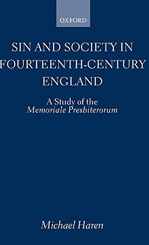 Sin and Society in Fourteenth-Century England