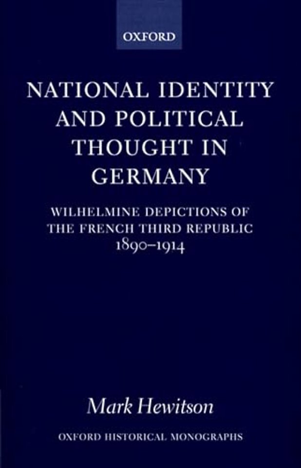 National Identity and Political Thought in Germany