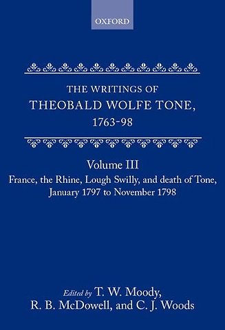 The Writings of Theobald Wolfe Tone 1763-98, Volume 3
