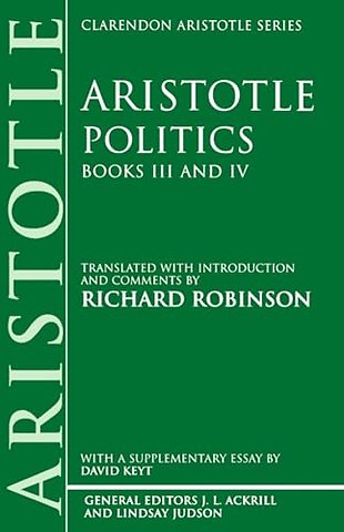 Politics: Books III and IV