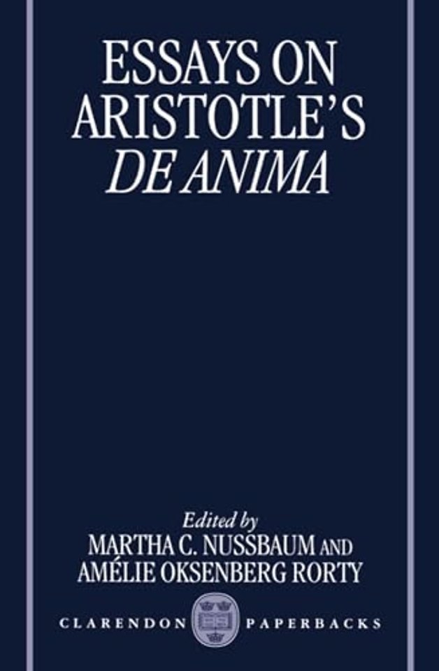 Essays on Aristotle's De Anima