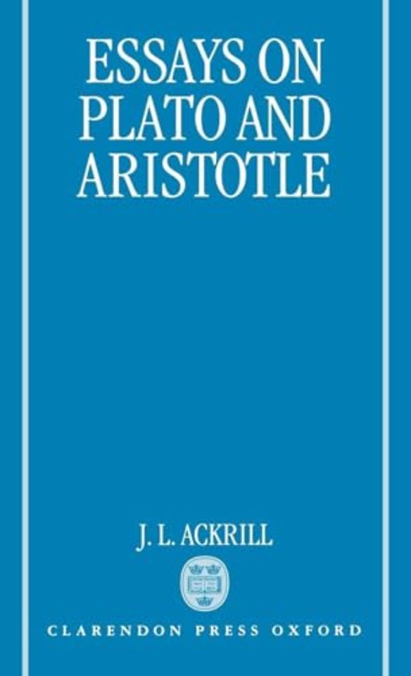 Essays on Plato and Aristotle