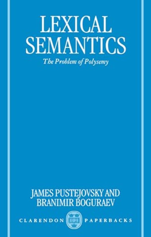 Lexical Semantics