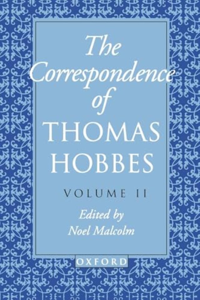 The Correspondence of Thomas Hobbes: Volume II: 1660-1679