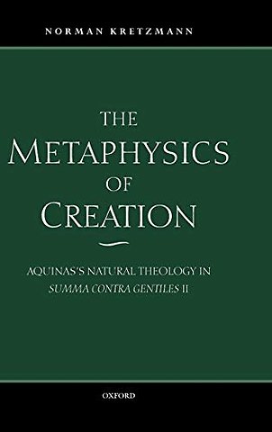 The Metaphysics of Creation