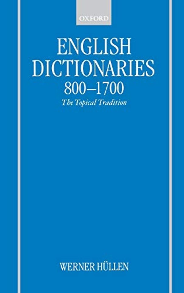 English Dictionaries, 800-1700